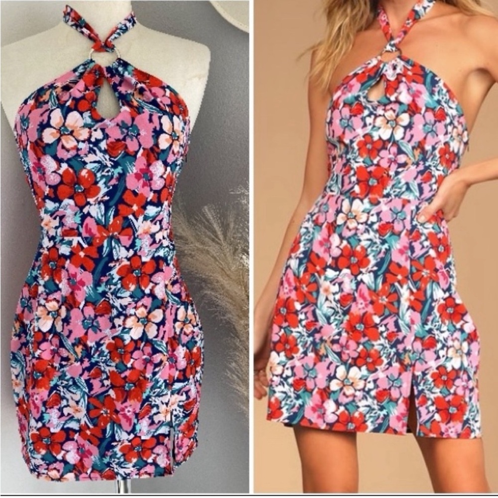 Lulu’s Floral Mini Dress